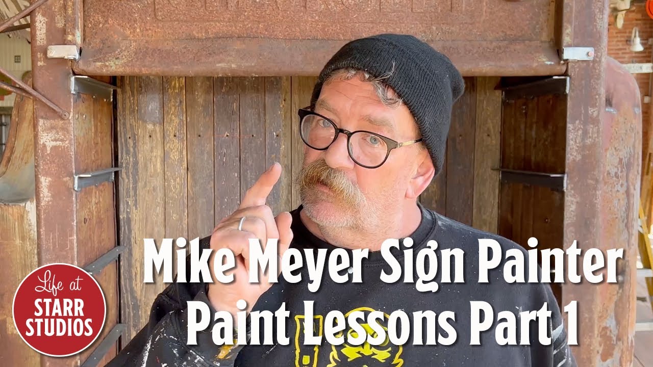 Love Letters by Mike Meyer Sign Painter Lessons Part 1