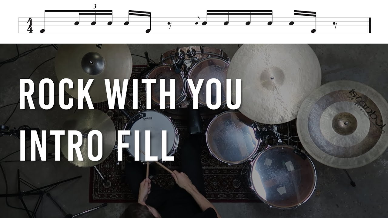 Intro Drum Fill for Michael Jackson's 