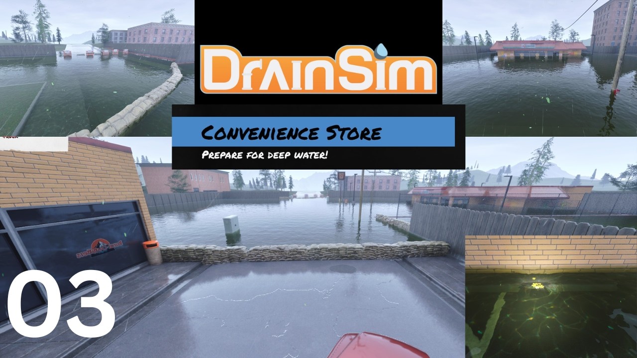 Drain Sim 03 Convenience Store
