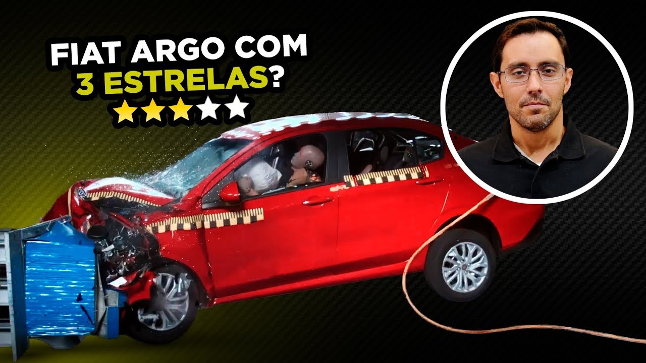😦DECEPÇÃO? Veja o que aconteceu no CRASH TEST do FIAT ARGO e CRONOS (com nota abaixo do VW POLO)