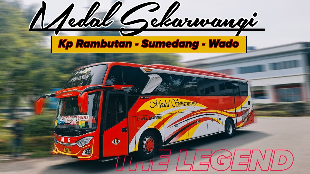 MEDAL SEKARWANGI KP RAMBUTAN - SUMEDANG - WADO, Trip seru naik bus asli pribumi kota sumedang