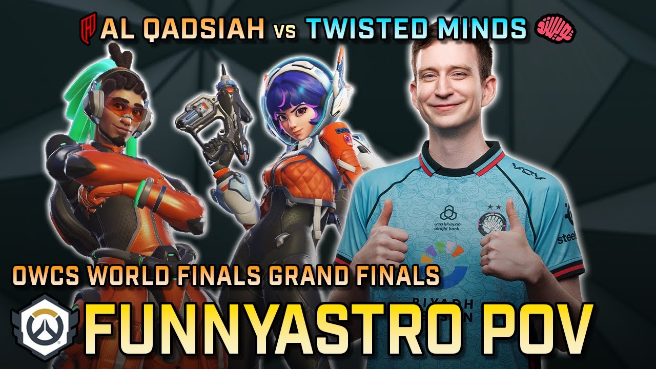 [ Funnyastro POV + Cam ] FINALLY #1 | Al Qadsiah vs Twisted Minds | OWCS Grand Finals
