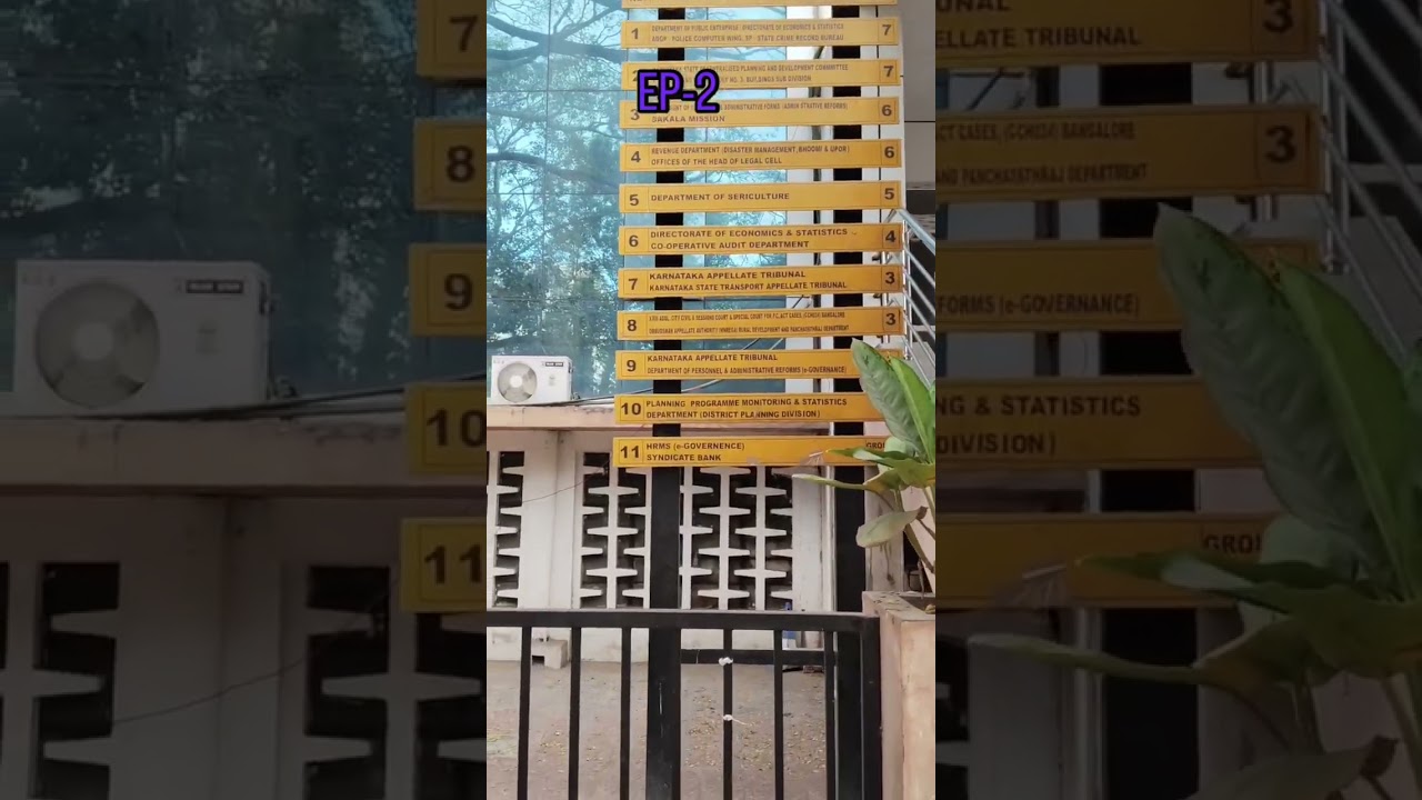 EP-2️⃣ MS Building Bengaluru 🏛️ | Government Office Work | Daily Vlog #shorts