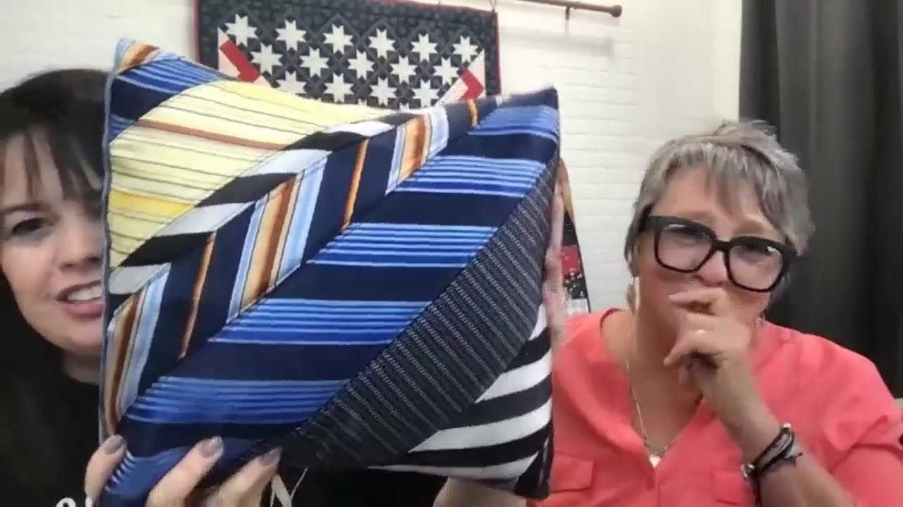 Making a Tie Pillow