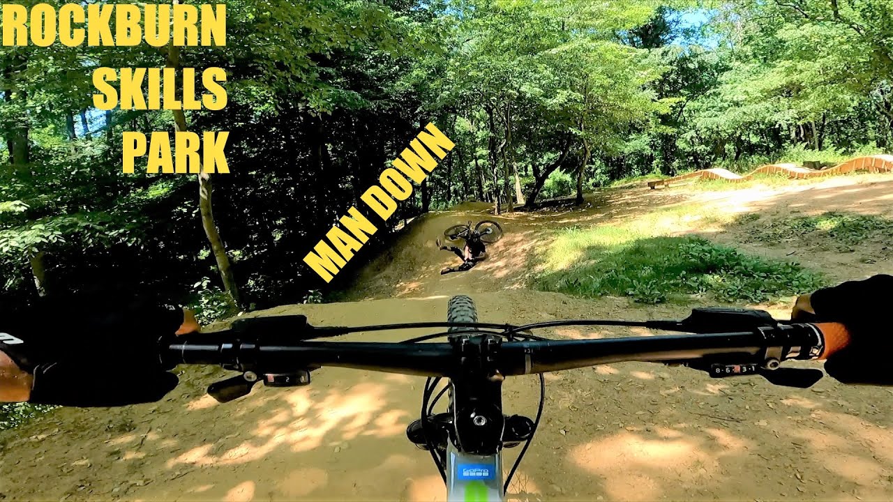 Falls and Fun- Rockburn Skills Park Mountain Biking