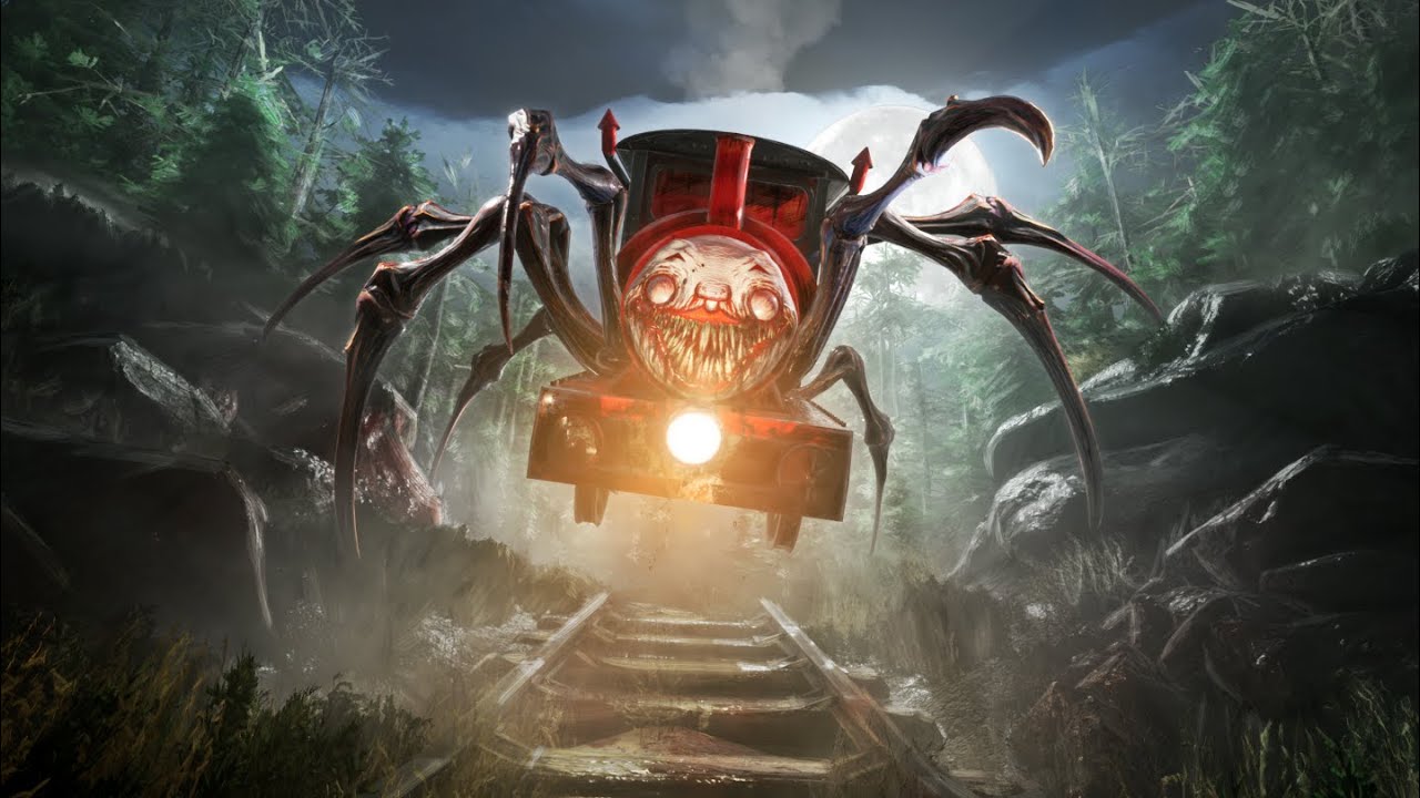 Убегаю от бешеного поезда в Choo-Choo Charles!