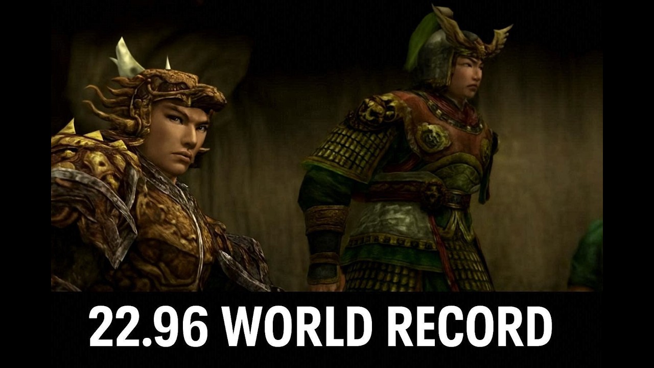 {Record} Fastest run in Dynasty Warriors 3 so far! Co-op speedrun, Tong Gate, Allied scenario.