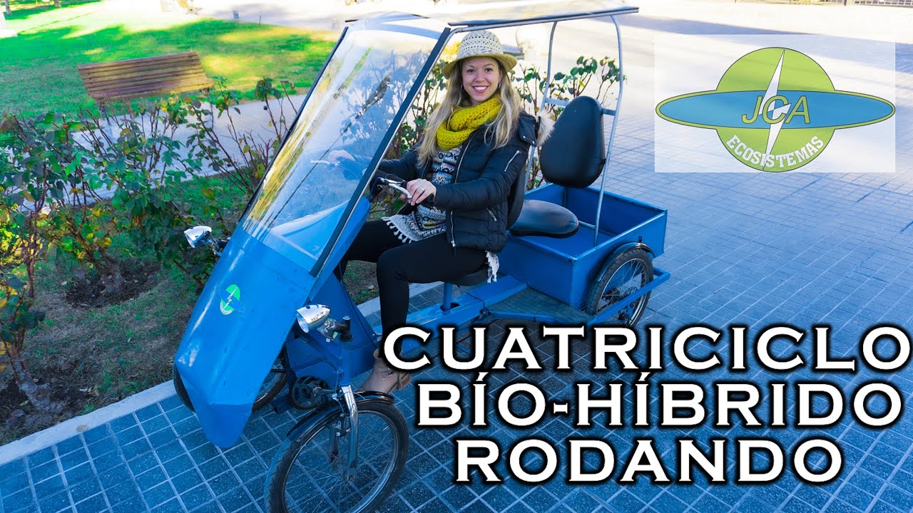 CUATRICICLO A PEDAL BÍO-HÍBRIDO (RODANDO)