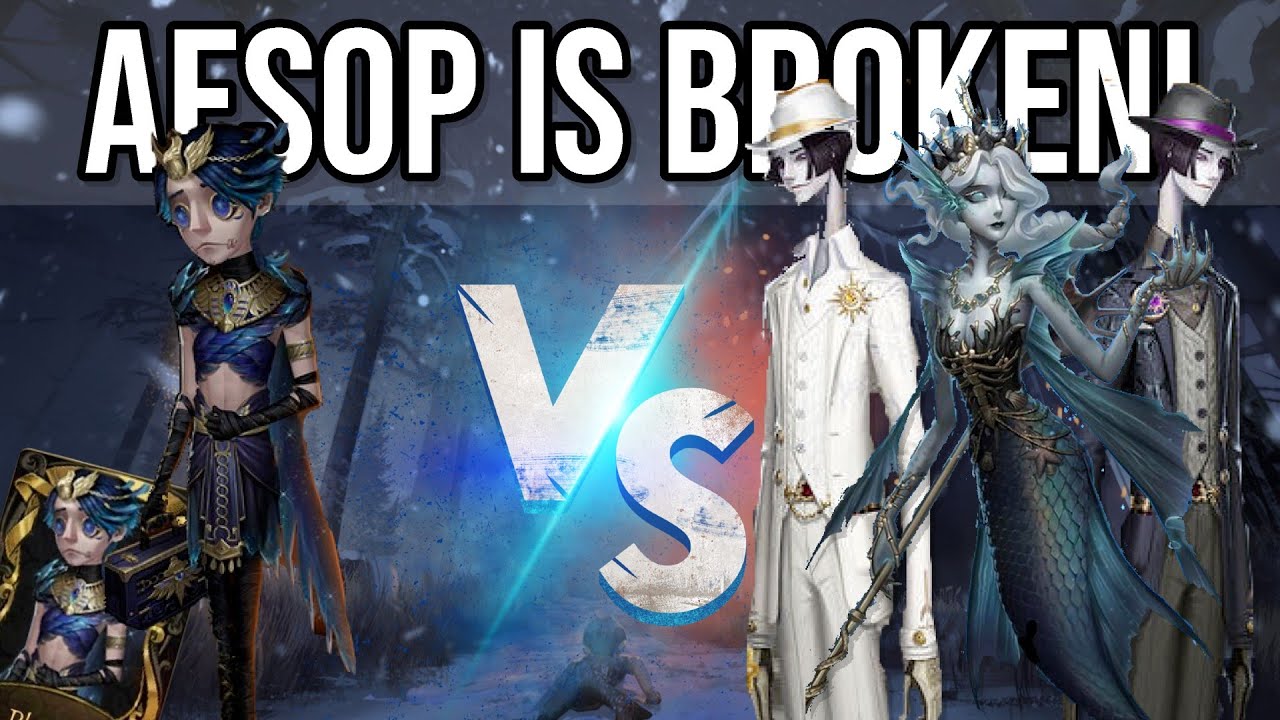 AESOP, THE MOST BROKEN LATE-GAME SUPPORT - IDV EMBALMER RANK MATCH - IDENTITY V GAMEPLAY
