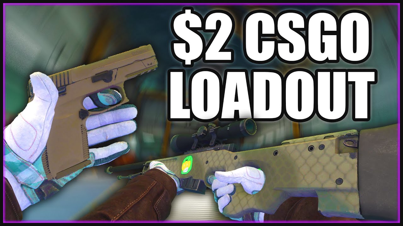The WORLDS CHEAPEST CS:GO Loadout | Under $2! (Cheap Skins 2020)