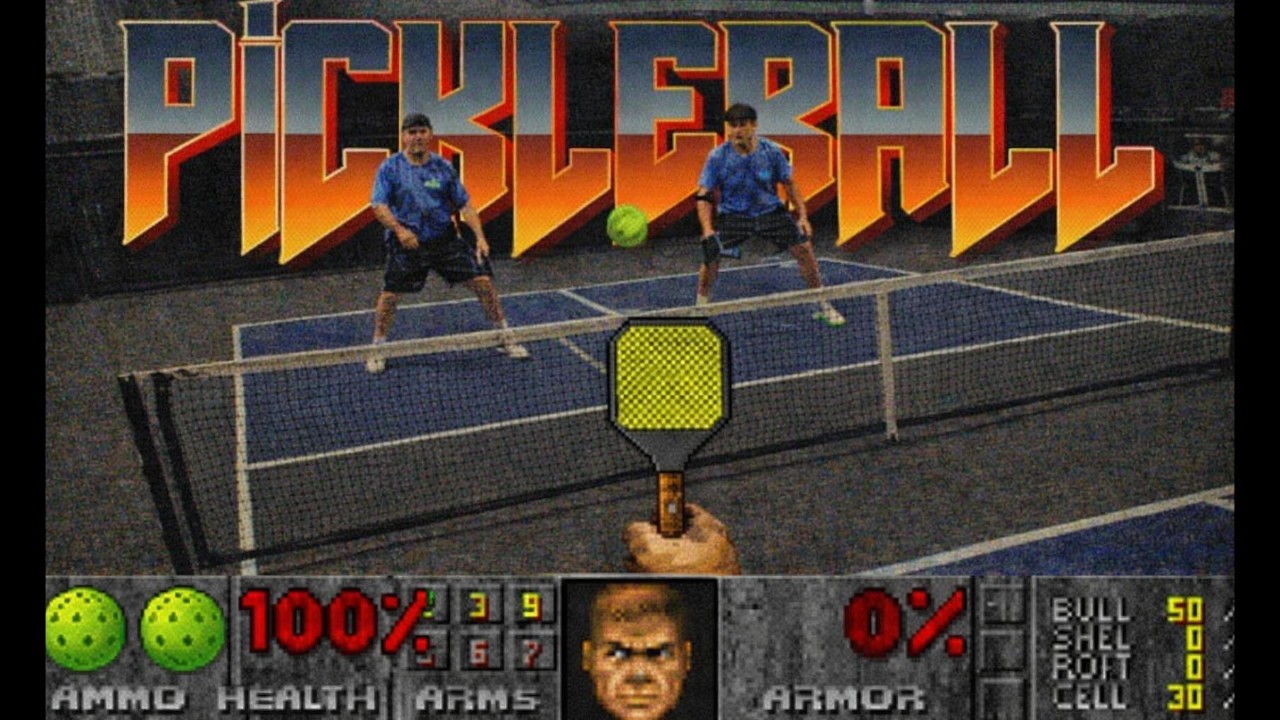 Kitchen Line Combat 🏓 First Person 🥒 Pickleball Action