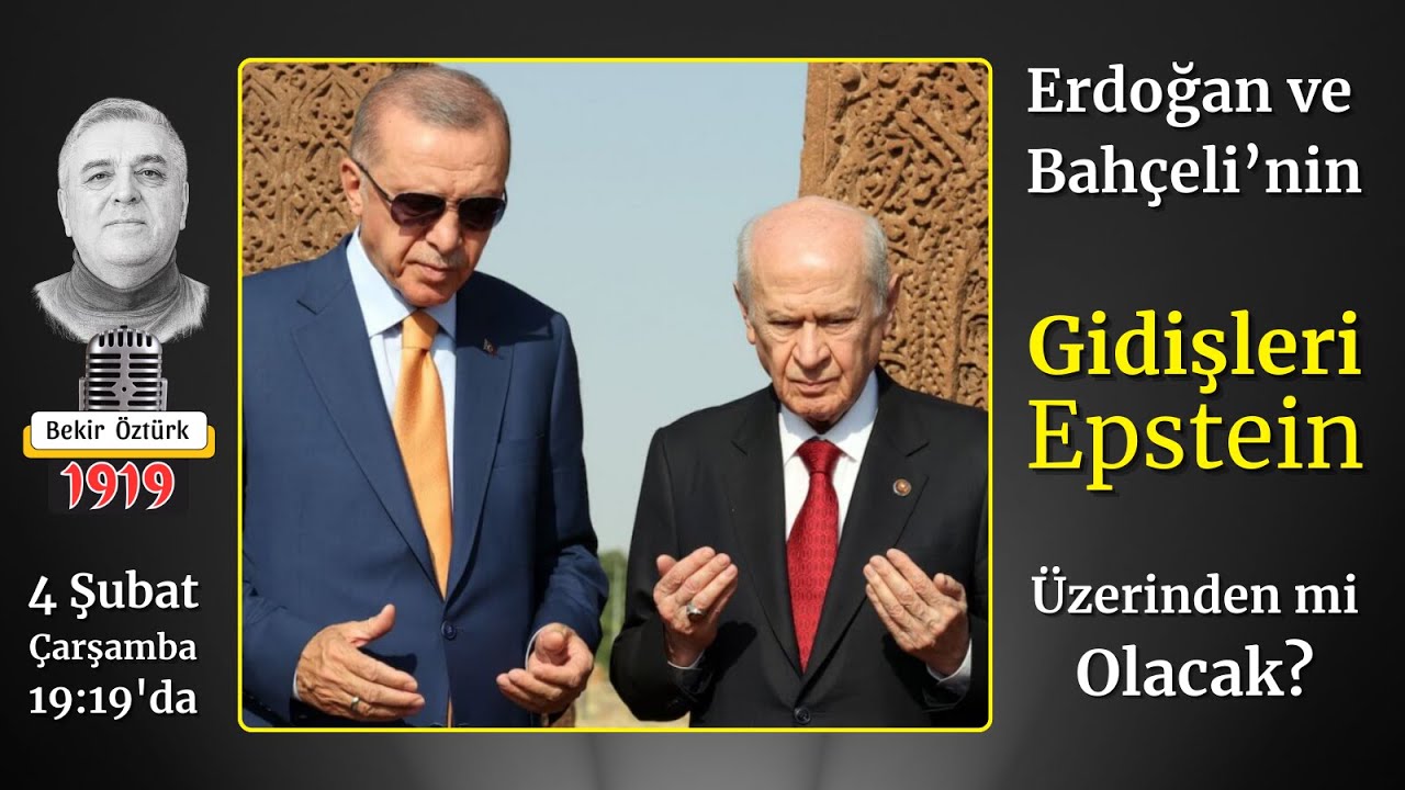 Epstein Dosyası Tayyip Erdoğan Rejiminin Sonu mu Olacak.