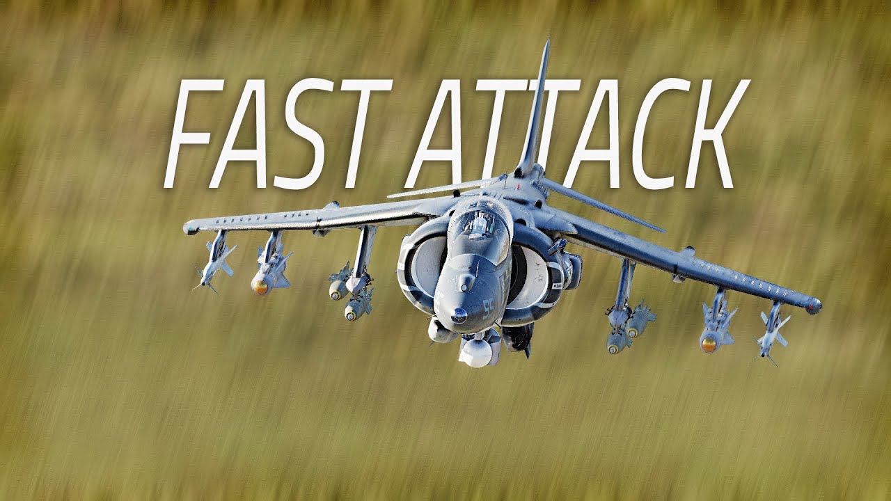 DCS HARRIER IS A FAST ATTACK BEAST