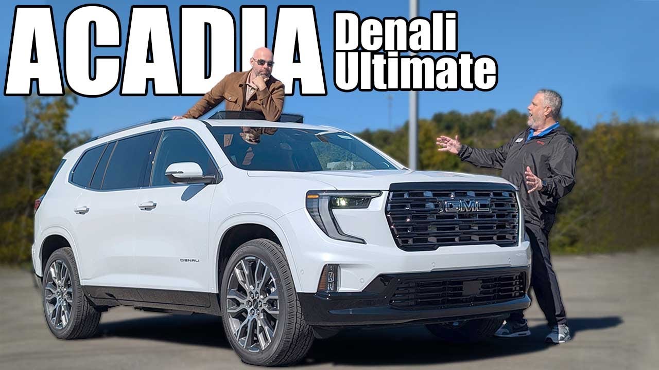 Обзор GMC Acadia Denali Ultimate 2026 года: тест-драйв, характеристики, технологии и роскошные об...