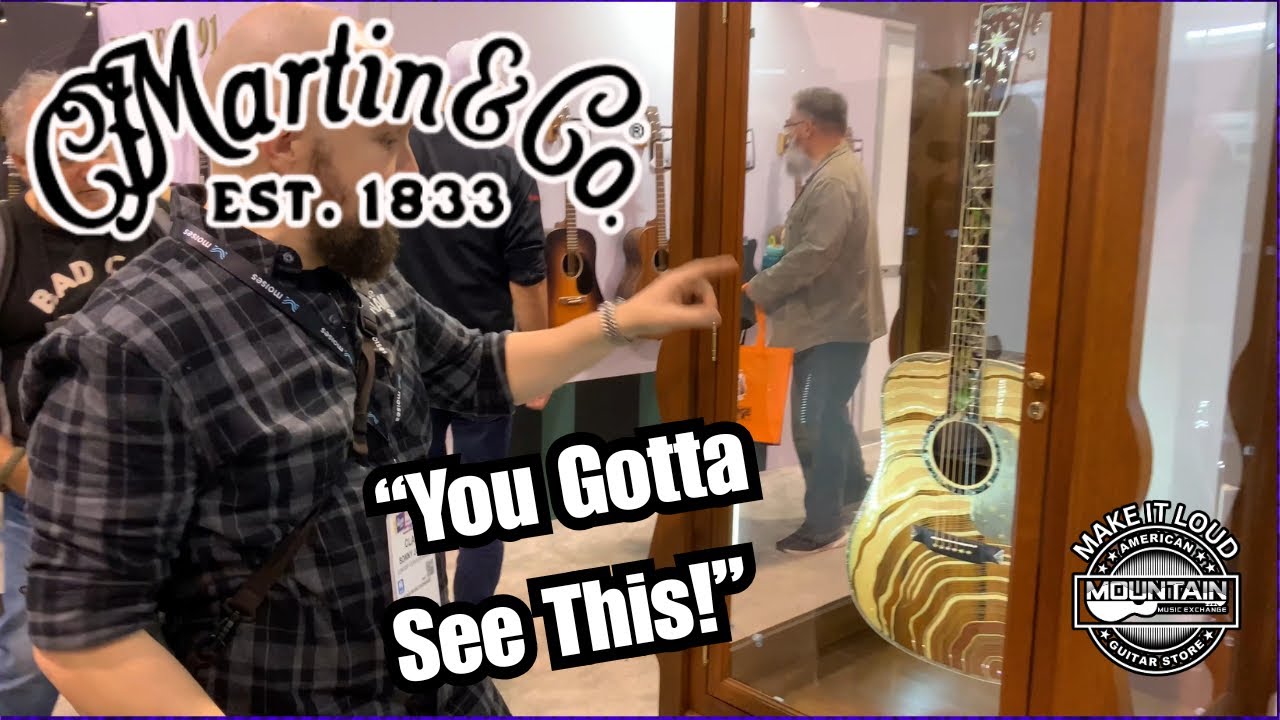 Martin Guitars Exhibit at NAMM 2026!