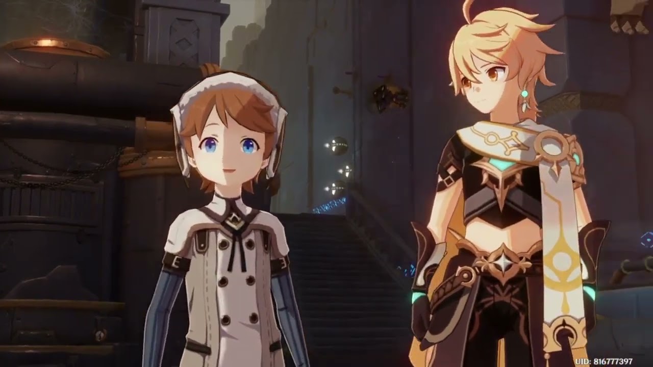 TEUCER LOVES TARTAGLIA GENSHIN IMPACT CUTSCENE