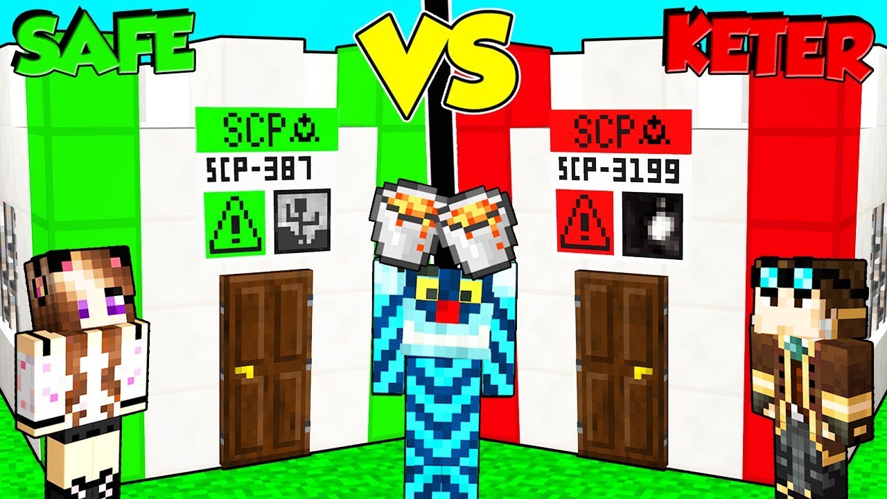 CASA SCP SAFE CONTRO CASA SCP KETER SU MINECRAFT!!!