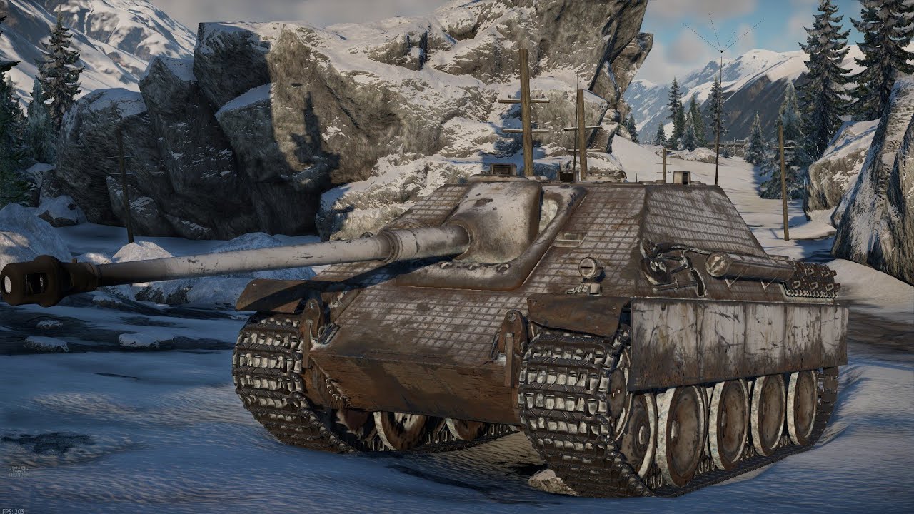 War Thunder Realistic Battle Jagdpanther Perfect Hunter