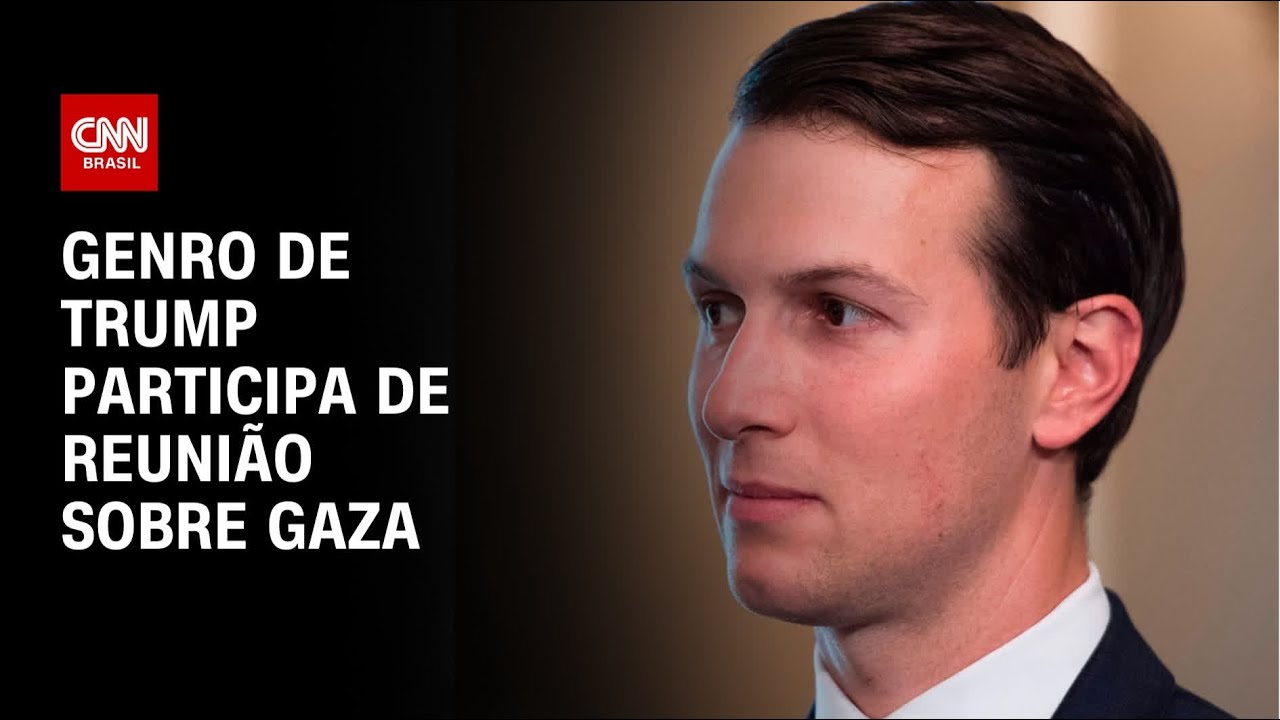 Trump leva genro para reunião sobre Gaza | CNN PRIME TIME