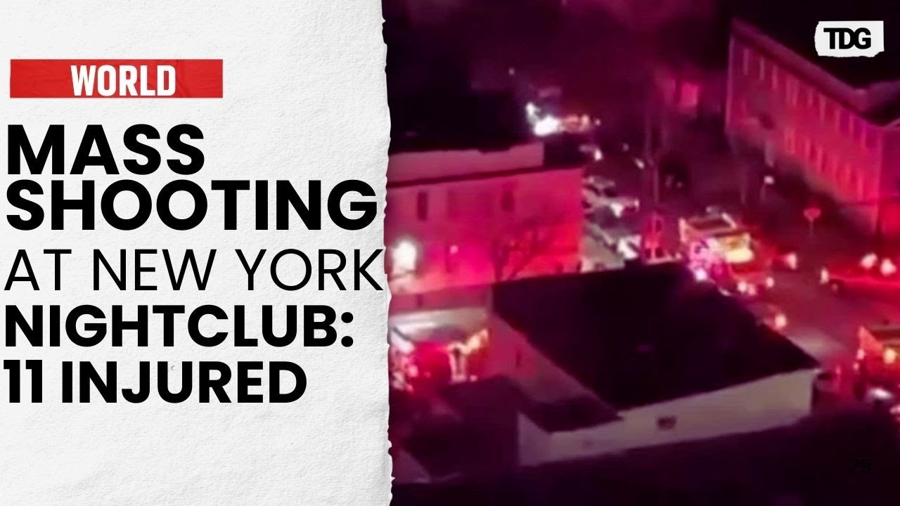 Mass Shooting at Amazura Nightclub: NYPD Investigates Crime Scene and Suspect Cars