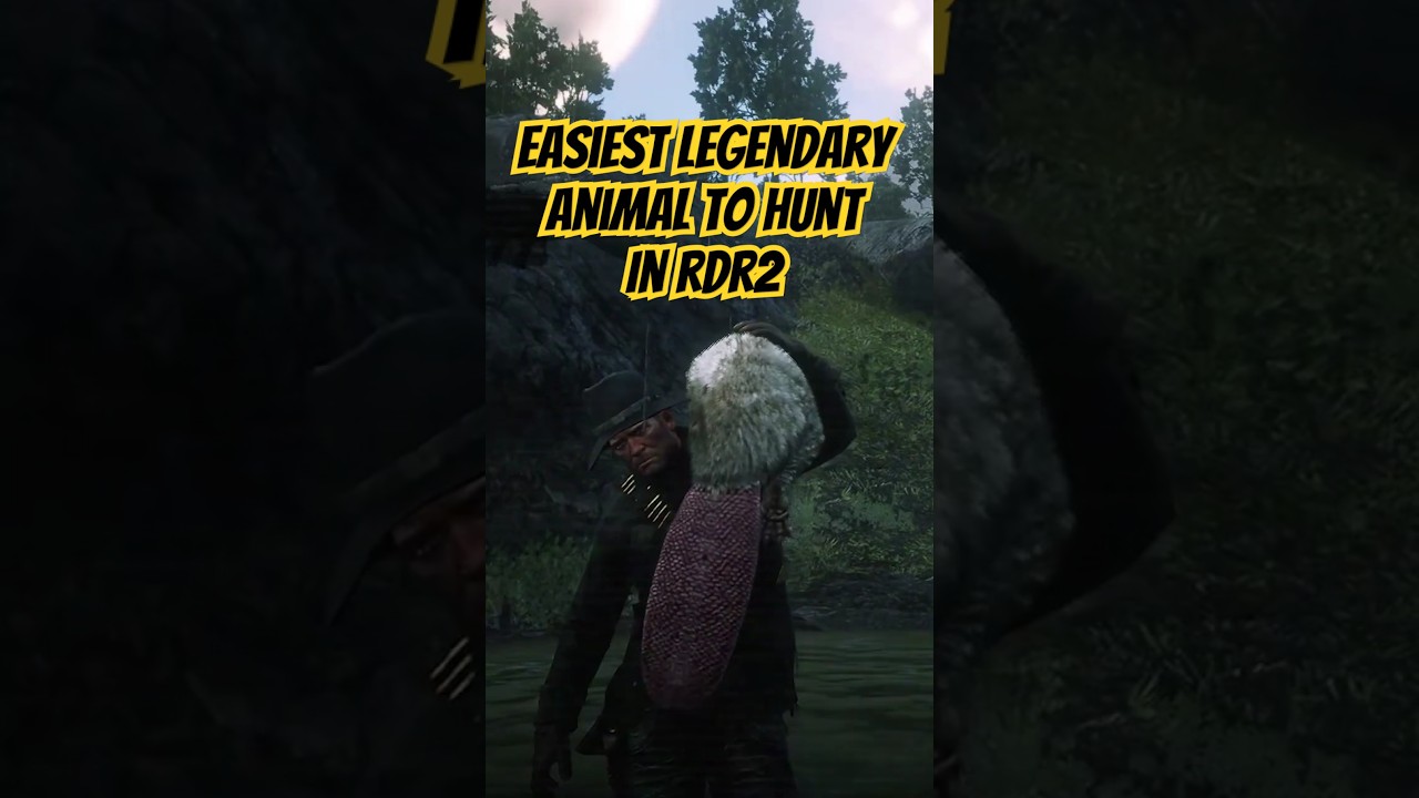The EASIEST LEGENDARY Animal To HUNT In RDR2