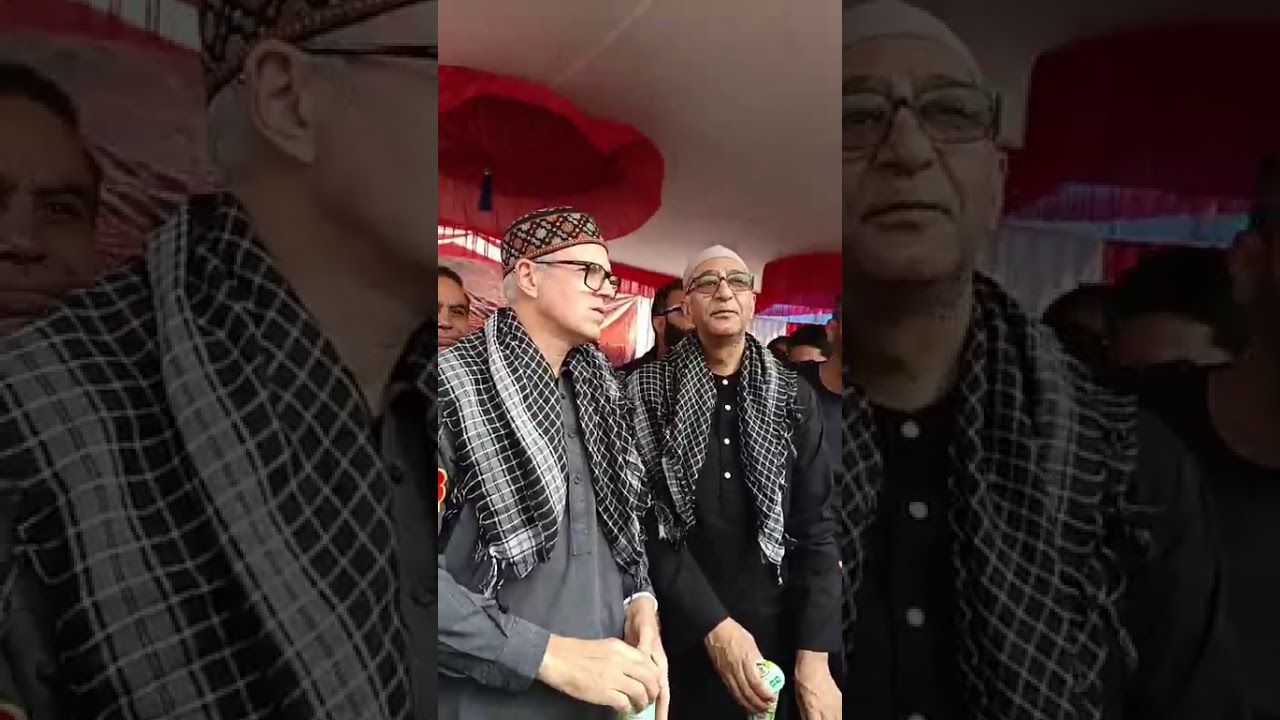 Omar Abdullah at Ashoora Mourning