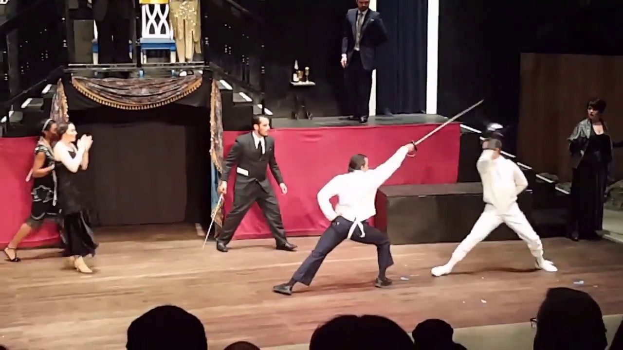 Florida Shakespeare Theater - 2018 Hamlet Duel with Laertes