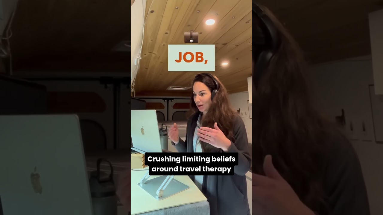 Do you have limiting beliefs around travel therapy? Let's crush 'em!💥  #travelpt #podcast