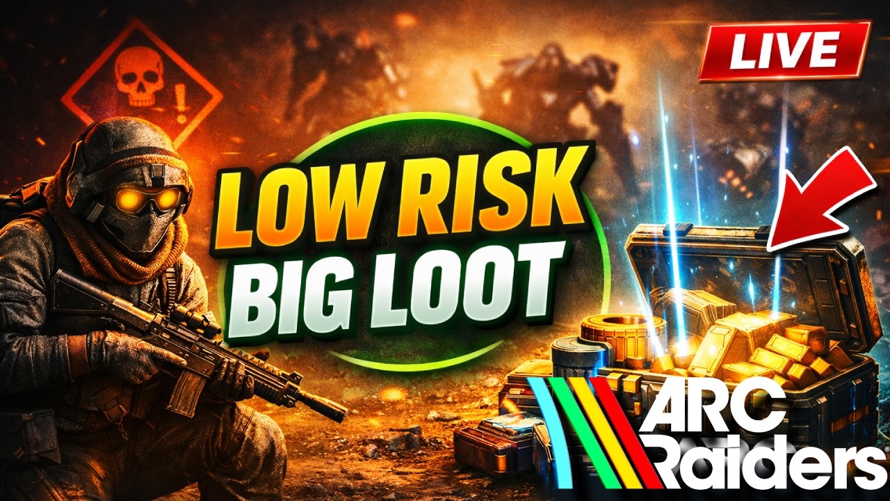 Testing the Low-Risk Loot Strategy | ARC Raiders LIVE