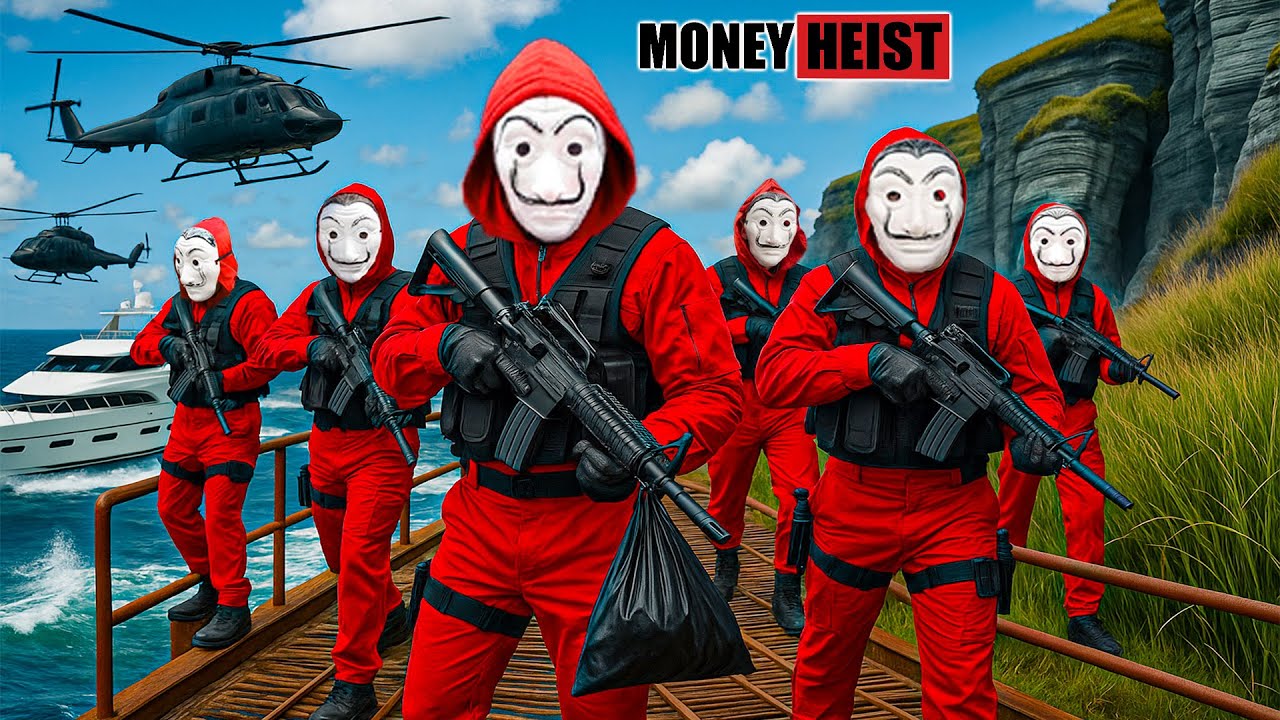 PARKOUR VS MONEY HEIST: Undercover Police infiltrate headquarters to arrest bad guys | Epic POV