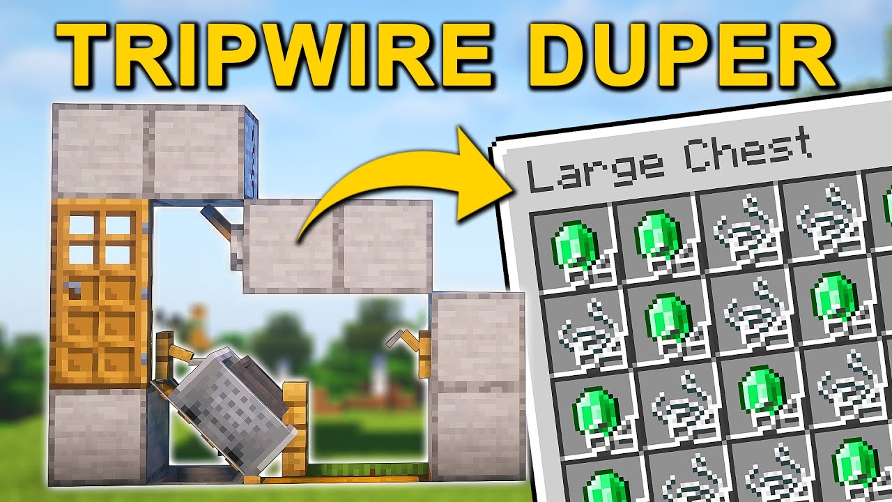 BEST Tripwire Hook Duper in Minecraft 1.21.11 (Emerald Farm Tutorial)