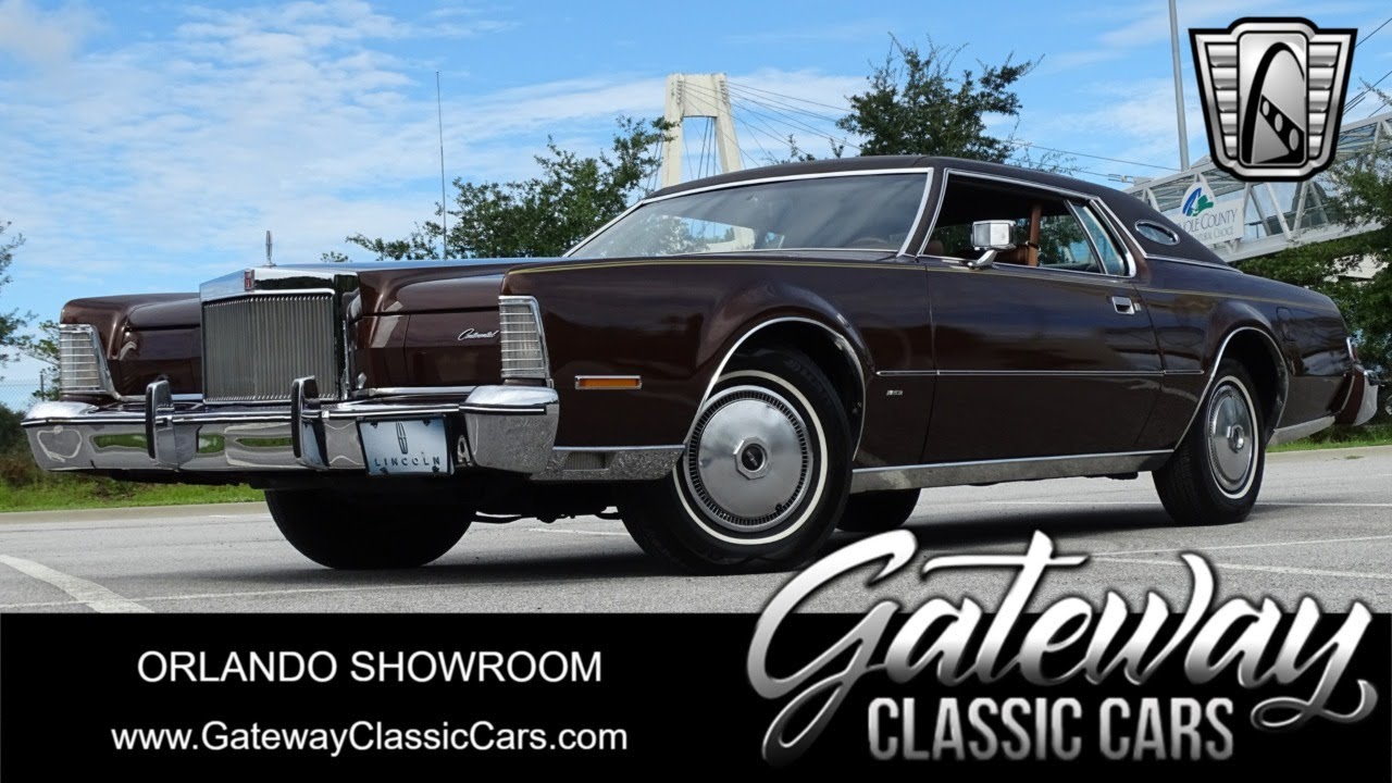 1974 Lincoln Mark IV For Sale Gateway Classic Cars of Orlando #2240