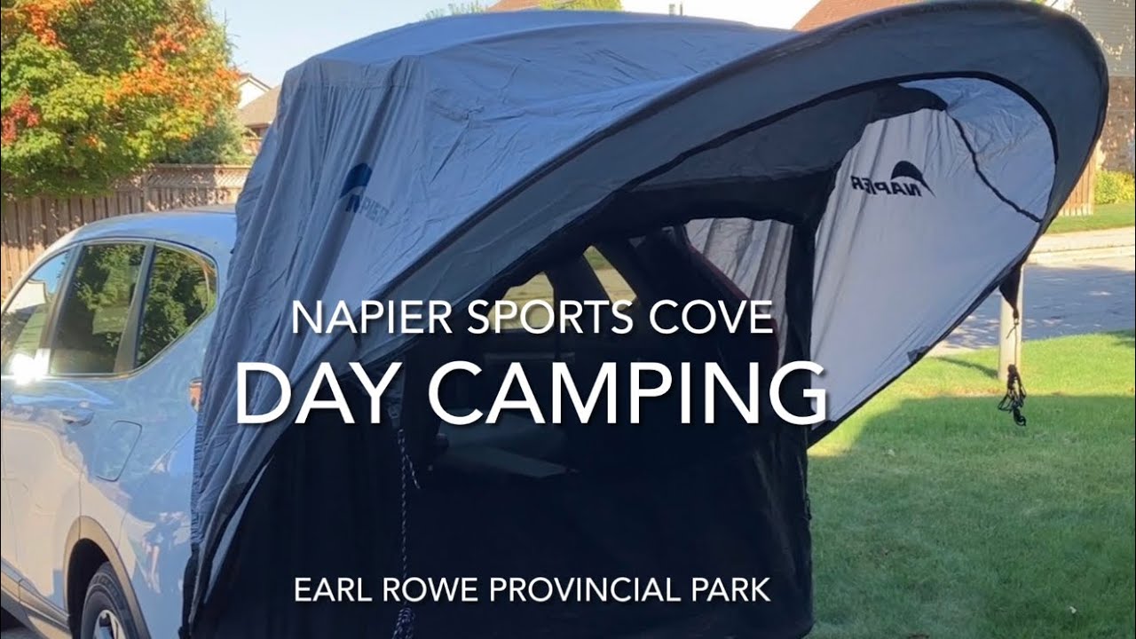 Day Camping … getting engaged #daycamping #camping #NapierSportsCove