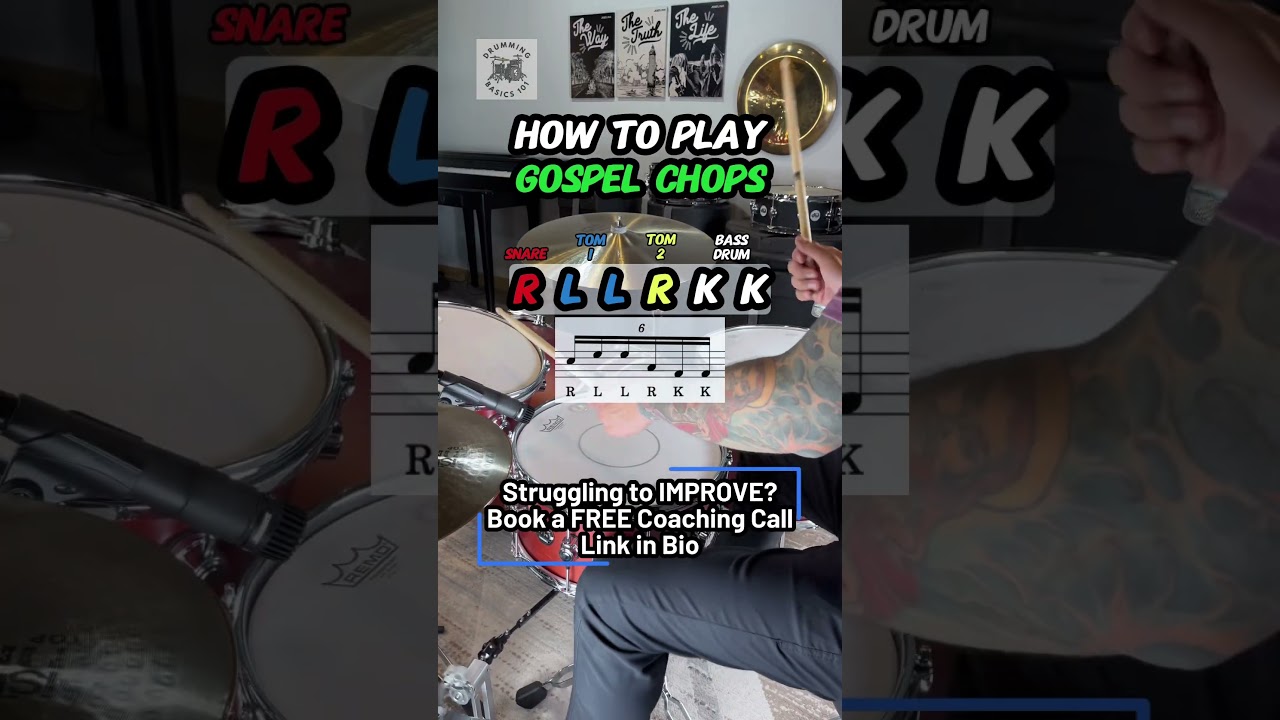 🥁 How to Play Gospel Chops like a PRO 🥁