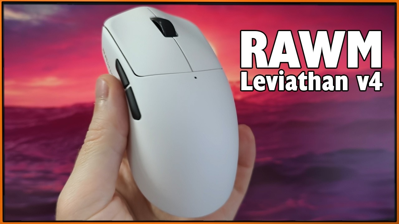 Так много оптического всего для одной мышки - RAWM Leviathan v4 #RAWM #Мышка