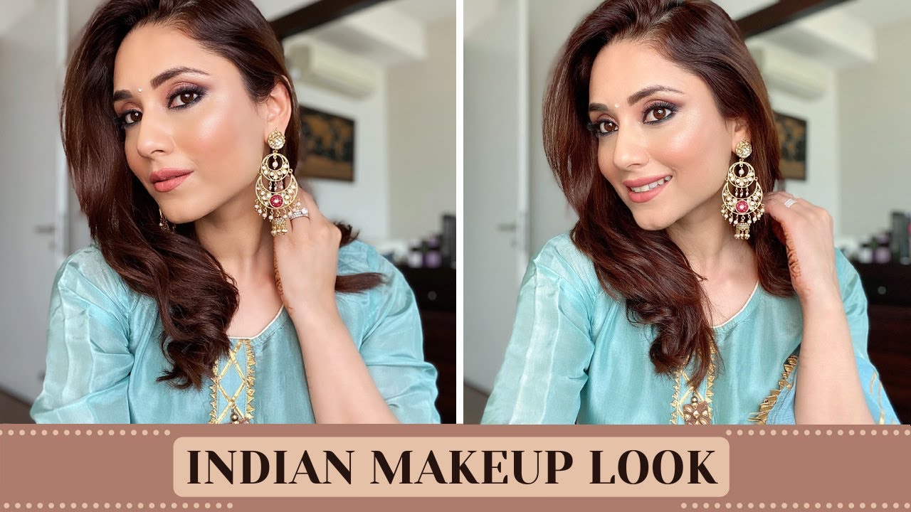 Traditional Indian Makeup Tutorial In Hindi  | Latest Video 2020 |Anastasia  Riviera Palette