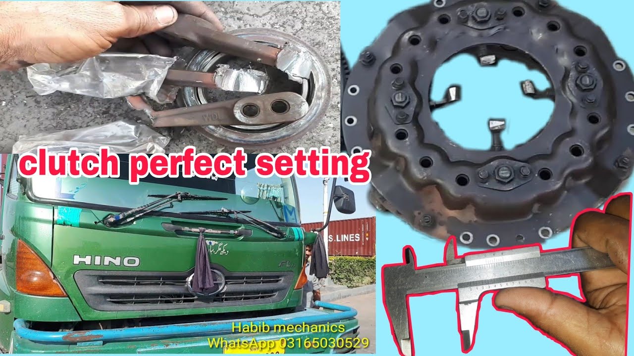 Hino FL FM FG  truck clutch Ford finger setting