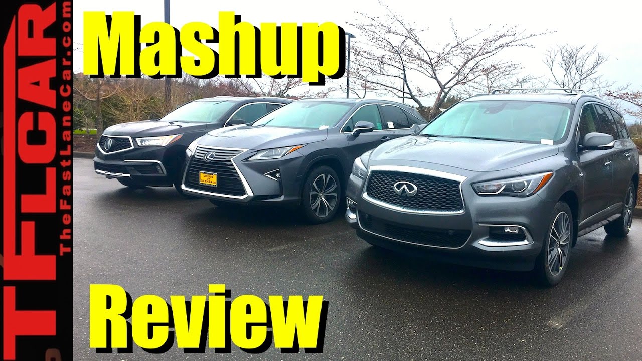 2017 Acura MDX Hybrid vs Lexus RX450h vs Infiniti QX60: What's the Best New Luxury Hybrid?