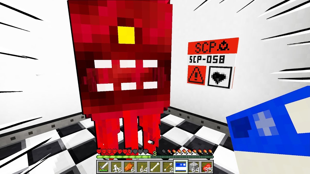 NON AVVICINARTI A QUESTO MOSTRO!! - Minecraft SCP 058