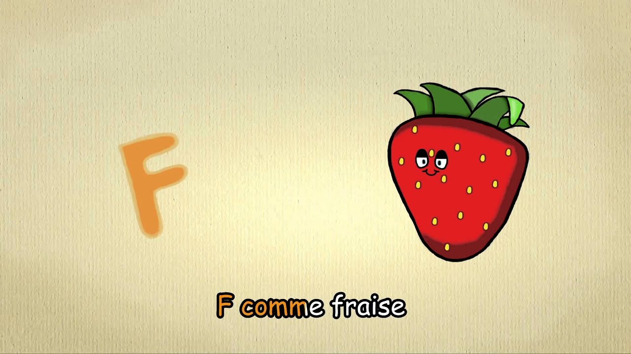 prononciation de lettres en français - lettre 