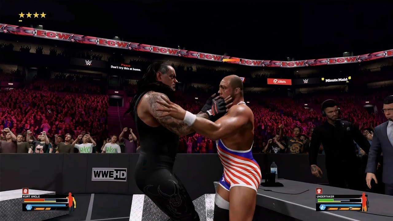ECW 2010 Angle vs. Undertaker Extreme Rules Title Match
