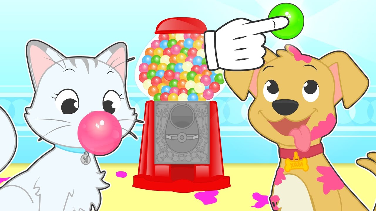BABY PETS 🍬🎈💥 Competición de globos de chicle