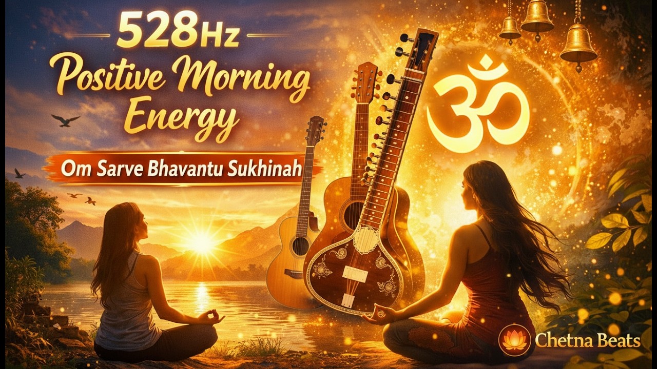 Listen for 10 Minutes Every Morning to Remove All Negative Energy | 528Hz Positive Energy