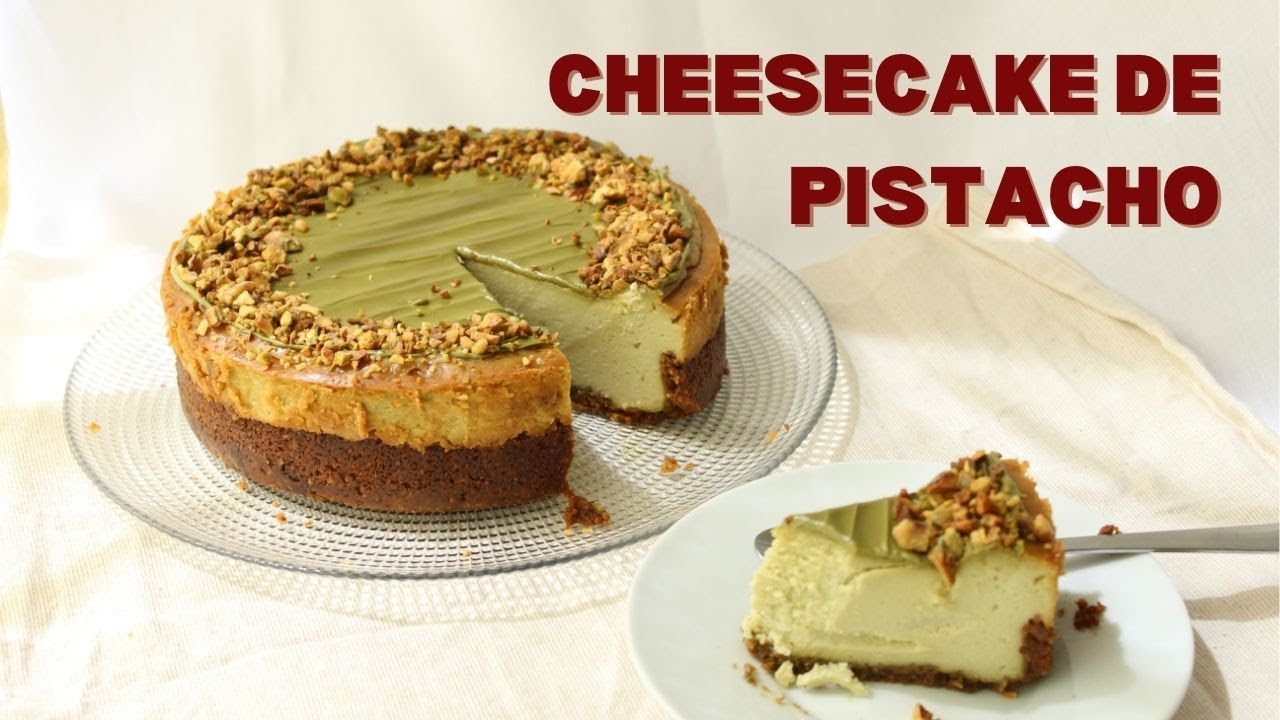 CHEESECAKE DE PISTACHO🤤👌