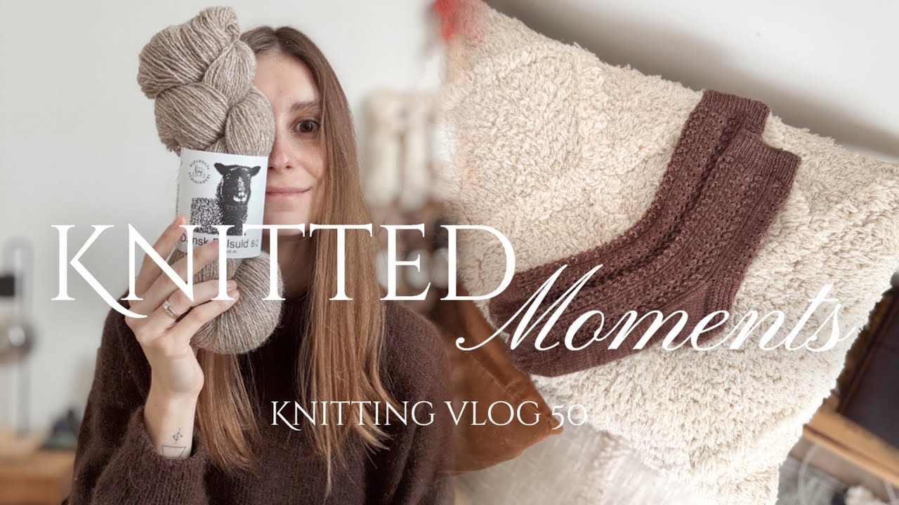 Knitting Vlog: Pruję Braidy Loop Sweater, Marielle Blouse, Great Lake Pullover, Jasmine Socks i Q&A 