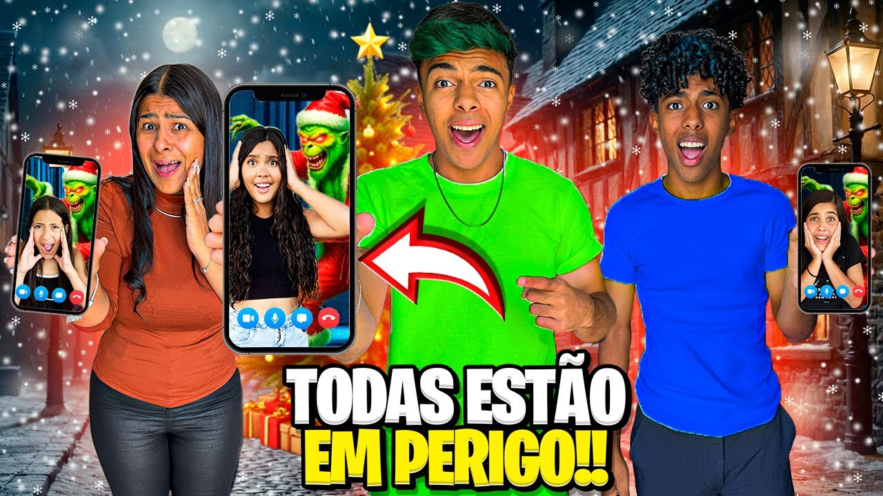 O GRINCH DA DARK WEB PEGOU MEUS AMIGOS!!😱🎄 *1 hora de história!