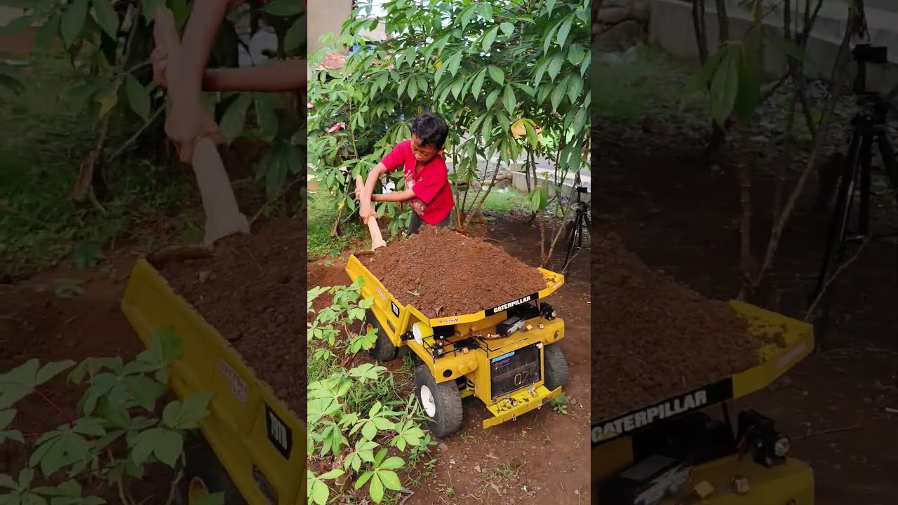 rc truck overload #rchaultruck #rctruktambang #rcdumptruck #rctruck