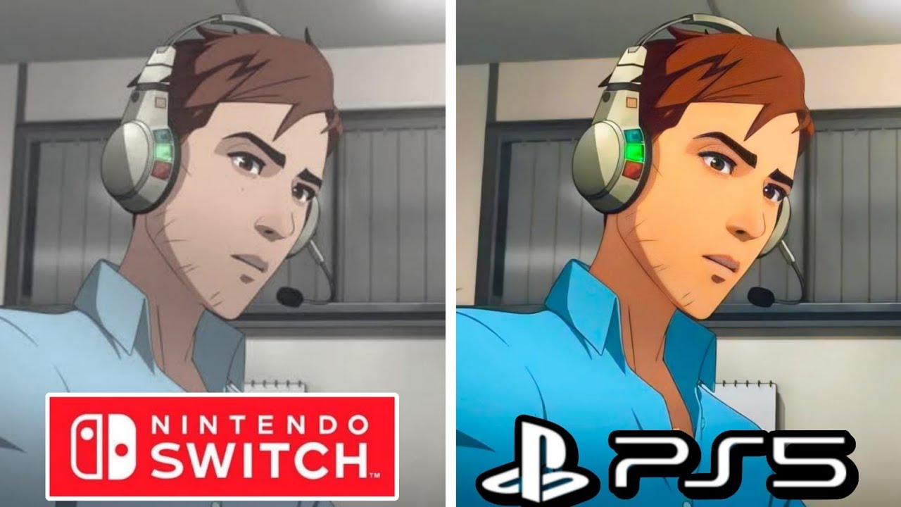 Сравнение графики PS5 и Nintendo Switch от Dispatch