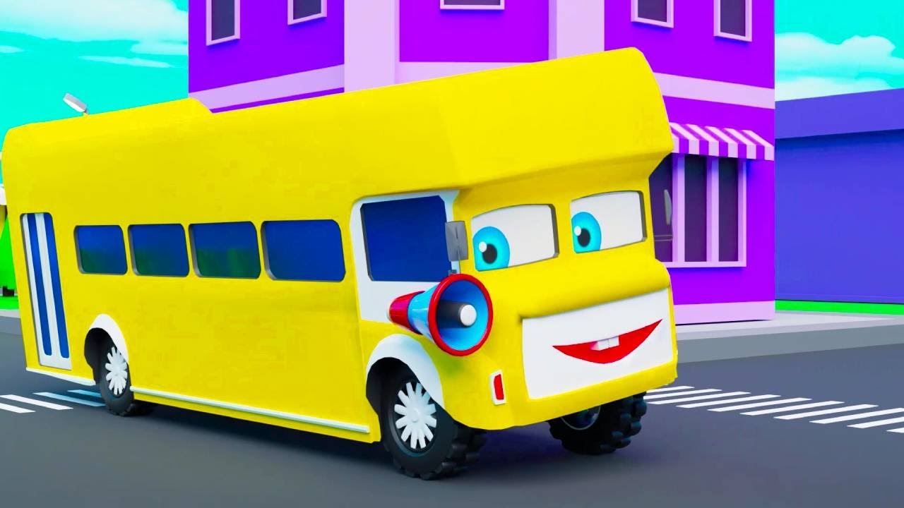 Wheels on the Bus | Round n Round | Best Rhymes Compilation | Nursery Rhymes & Songs Collection USA
