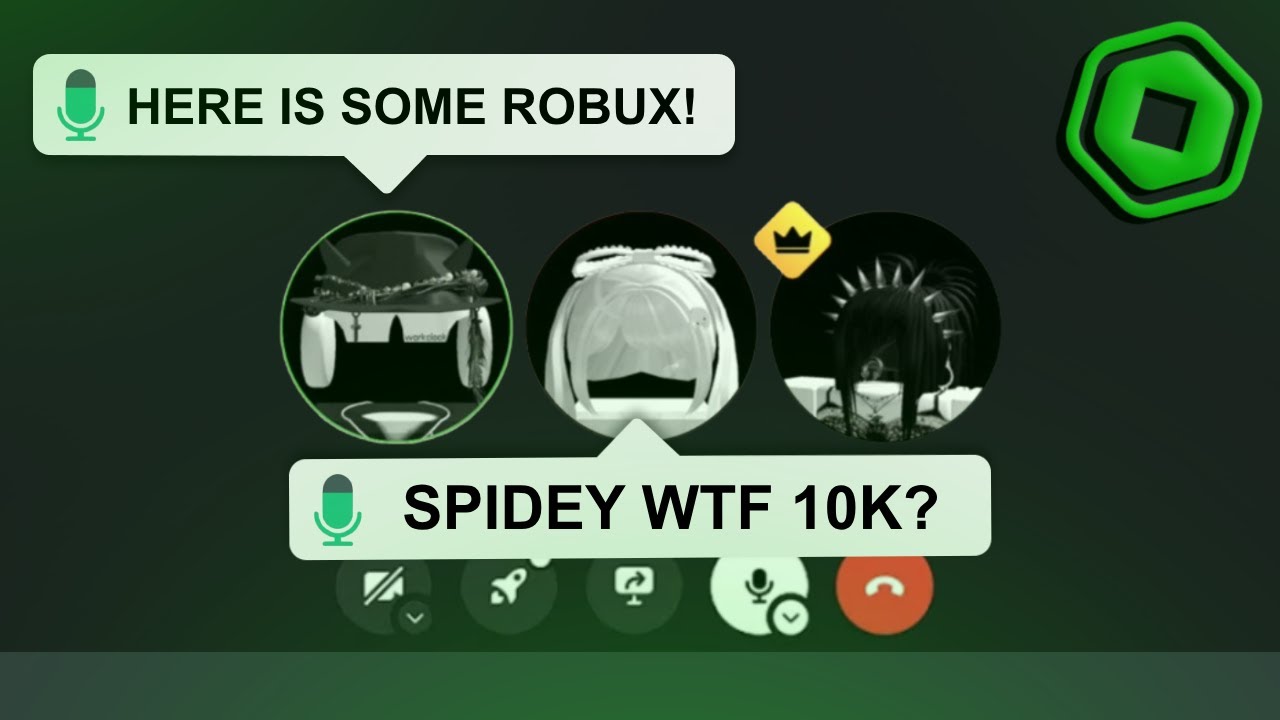 DONATING 10,000+ ROBUX in Podiums VC... INSANE Reactions! | Roblox Discord